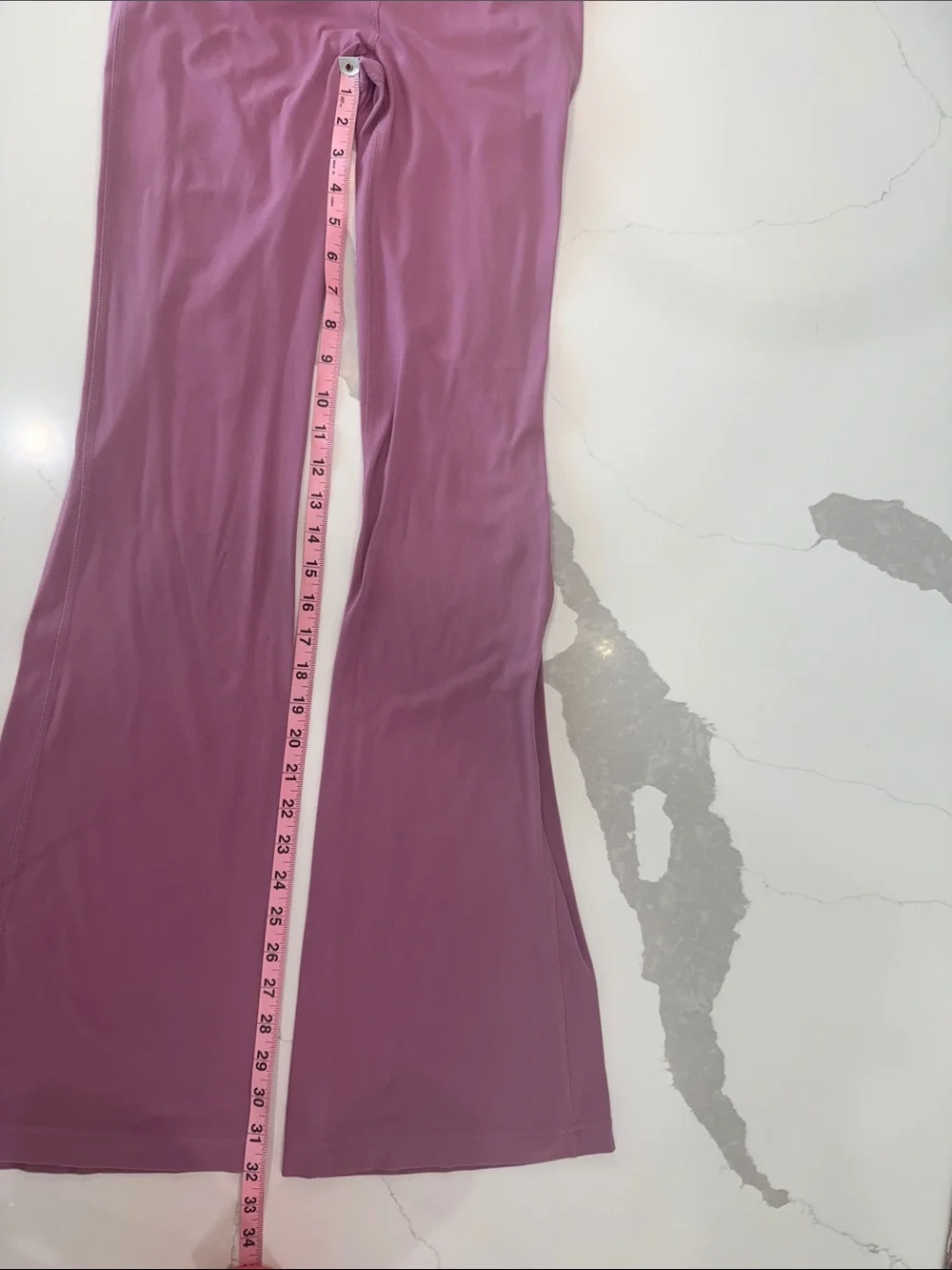 Lululemon Women’s High-Rise Stretch Flare Leggings in Dusty Mauve